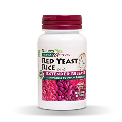 NATURE'S PLUS - RED YEAST RICE 600 MG 30 SERVINGS