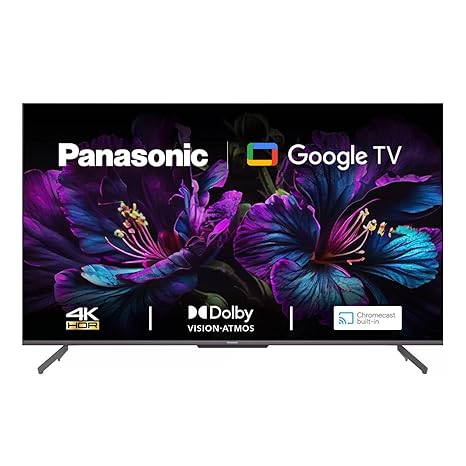 Panasonic 139cm (55 Inches) 4K Ultra HD Smart Google LED TV TH-55MX800DX (Black)