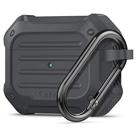 Spigen Tough Armor Designed for Apple Airpods Pro Case (2019) - Charcoal