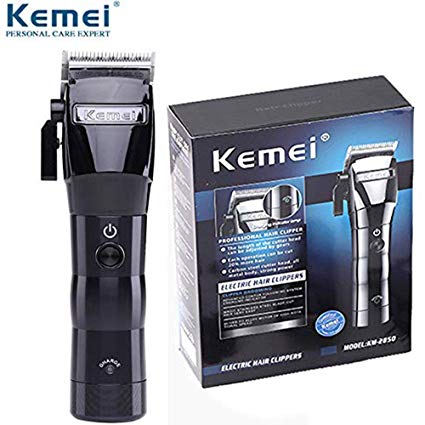 KEMEI Men's Electric Powerful Cordless Styling Tools Hair Clipper Trimmer Cutting Machine Haircut Trimming Powerful Rechargeable Professional Grooming Clippers