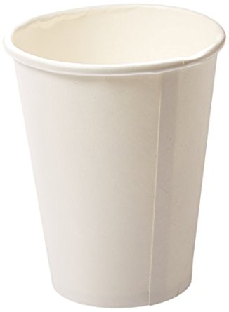 Genuine Joe GJO19047PK Polyurethane-Lined Single-Wall Disposable Hot Cup, 12-Ounce Capacity, White (Pack of 50)