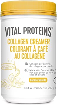 Vital Proteins Dairy Free, Low Sugar Collagen Creamer - Vanilla -