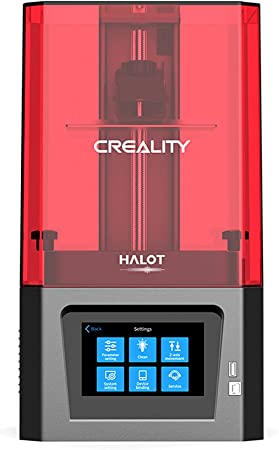 Creality HALOT-ONE Resin 3D Printer, Support WiFi Function, Precise Integral Light Source, Efficient and Easy Slicing, High-Performance Mainboard, 2K HD Monochrome Screen 1620x2560 Resolution