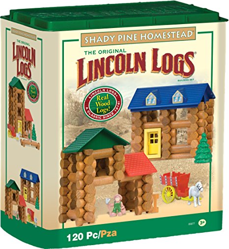 Lincoln Logs Shady Pine Homestead 120 Pc