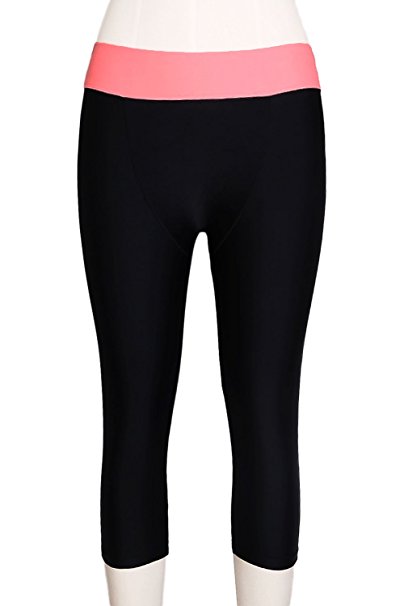ZKESS Women Swim Capri Pants Tankini Bottoms Swimsuit S - XXXL Plus Size