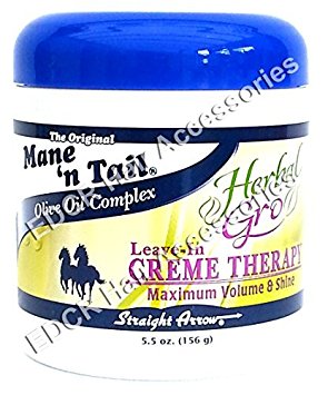 Mane 'n Tail Straight Arrow Herbal Gro Leave-In Creme Therapy -- 5.5 oz