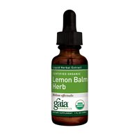 Gaia Herbs Organic Lemon Balm, 2 oz (Pack of 2)