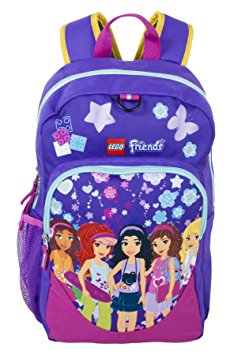 LEGO Friends Kaleidoscope Heritage Classic Backpack, Purple, One Size