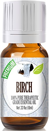 Birch 100% Pure, Best Therapeutic Grade Essential Oil - 10ml