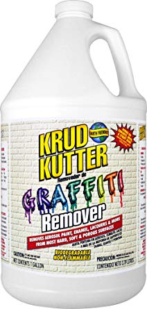 Krud Kutter GR01 Clear Graffiti Remover with Sweet Odor, 1 Gallon