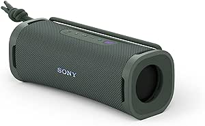 Sony ULT Field 1 Wireless Ultra Portable Bluetooth Compact Speaker, IP67 Waterproof, Dustproof, Shockproof and Rustproof with Enhanced Bass, 12 Hour Battery and Detachable Strap, Forest Gray - New