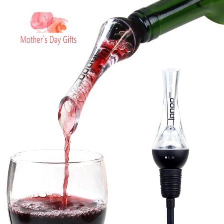Wine Aerator Innoo Tech Wine Decanter Pourer for Whiskey Red Wine Premium Wine Dispenser Spout Set