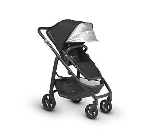 2018 UPPAbaby Cruz Stroller- Jake (Black/Carbon/Black Leather)