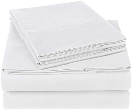 Pinzon Organic Cotton Sheet Set - Cal King, White