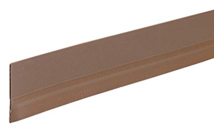 M-D Building Products 5603 M-D Self-Adhesive Door Sweep, 1/2 in W X 36 in L X 1-1/2 in H, quot, Brown