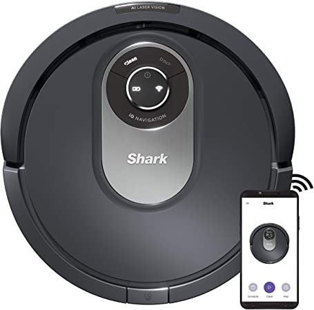 Shark AI Robot VACMOP PRO (RV2001WDCA), Combines Powerful Vacuum Suction & Sonic Mopping