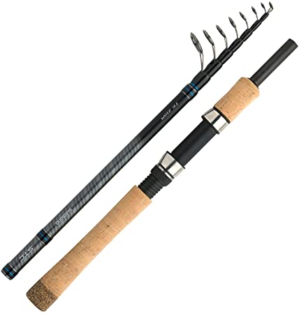 SHIMANO STC Mini Telespin, Mini Telescopic Travel Fishing Rod