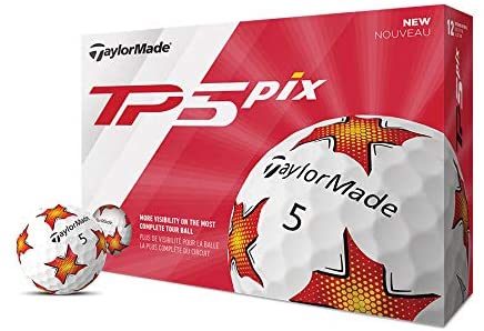 TaylorMade TP5 Pix Golf Balls (One Dozen)