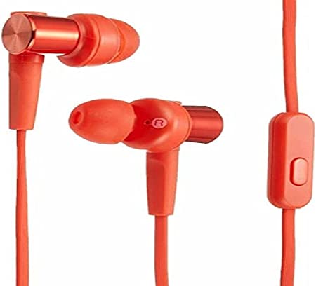 Sony MDR-XB55AP In-Ear Extra Bass Headphones with mic for phone calls - Red