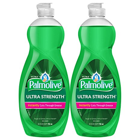 Palmolive Ultra Strength Liquid Dish Soap, Original - 32.5 fluid ounce (Twin Pack)