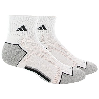 adidas Men's Climacool II Quarter Sock (2-Pair)