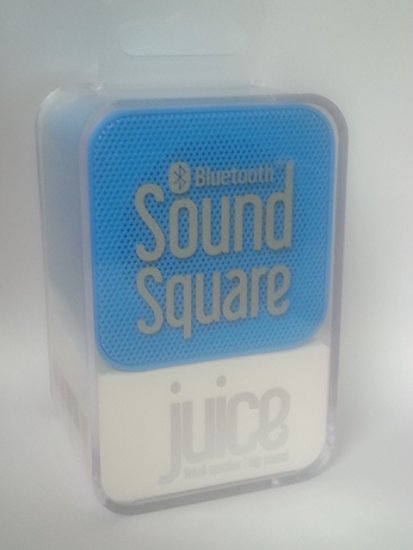 Juice 3 W 1000 mAh Sound Square Bluetooth Portable Speaker - Blue