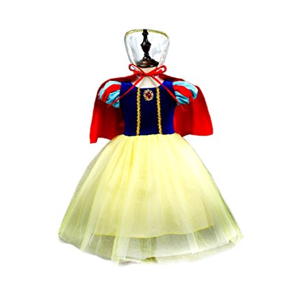 DailyProposal SW5 Snow White Princess Tutu Dress Kids 3T-10 USA