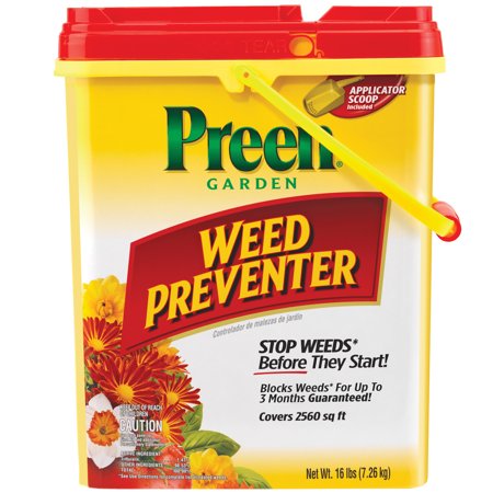 Preen Garden Weed Preventer - 16 lbs. - Covers 2,560 sq. ft.
