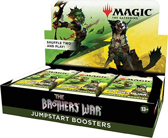 Magic: The Gathering The Brothers’ War Jumpstart Booster Box | 18 Packs (360 Magic Cards)