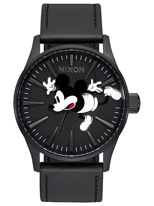 Nixon Mens Sentry Leather Disney Collection