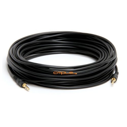 Stereo Audio Patch Cable Male to Male 3.5mm -50 FT