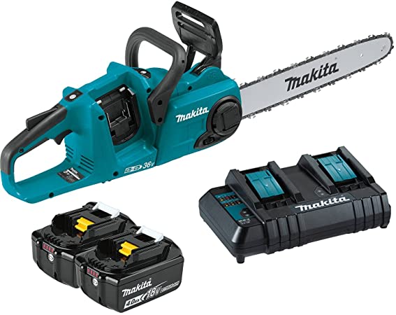 Makita XCU04CM 36V (18V X2) LXT® Brushless 16" Chain Saw Kit (4.0Ah)