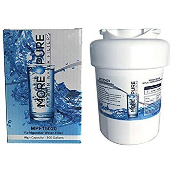 MORE Pure MPF15020 Replacement Refrigerator Water Filter Compatible with GE MWF SmartWater