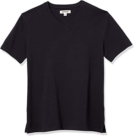 Amazon Brand - Goodthreads Men's Heavyweight Oversized Short-Sleeve V-Neck T-Shirt