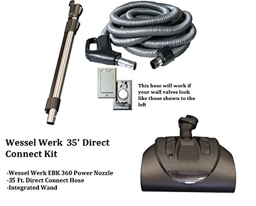 Wessel Werk Central Vacuum Kit (35' Direct Connect Kit)