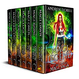 Magi Legend: The Complete Magi Saga, Urban Fantasy Series.
