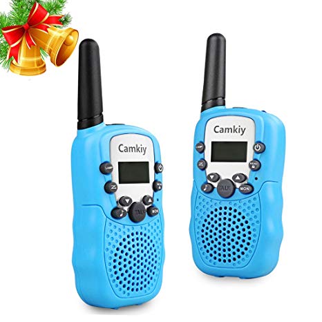 Walkie Talkies for Boys Blue Toys for 4 5 6 7 Year Old Kids Outdoor Fun Camping Hiking, Birthday Toy for Boys Age 8 9 10