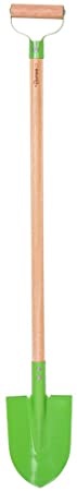 Bigjigs Toys Children's Long Handled Spade with Wooden Handle