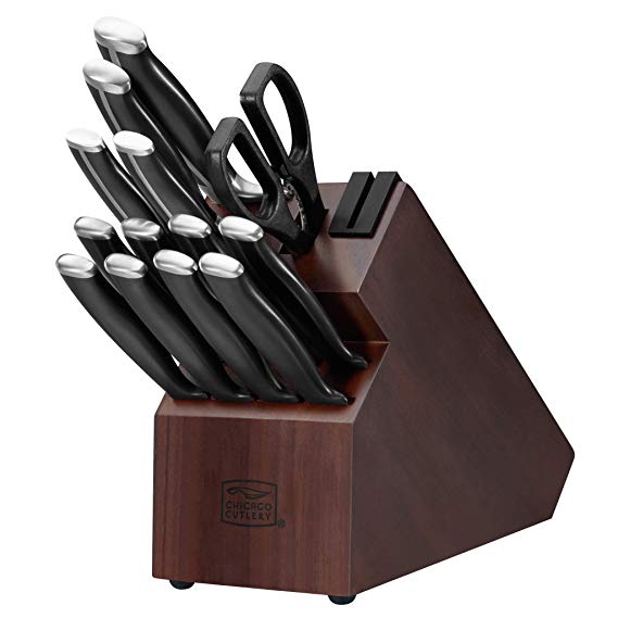 Chicago Cutlery Burling 14-Piece knife set with block
