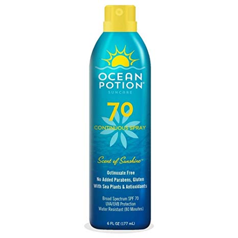 Ocean Potion Protect and Nourish with Vitamin D3 SPF 70 Scent of Sunshine 6 oz
