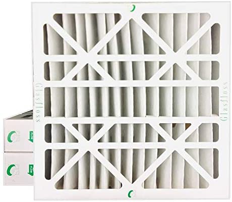 20x20x4 MERV 10 (FPR 5-6) 4" Inch Pleated Air Filters By Glasfloss. Box of 3. Actual Size: 19-1/2 x 19-1/2 x 3-3/4