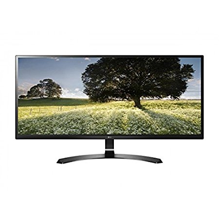 2017 LG 29-Inch IPS WFHD (2560 x 1080) 21:9 Ultrawide LED Monitor with Freesync, 75 Hz, 5ms, Game & Reading Modes, Flicker Safe, On Screen Control, Screen Split 2.0, HDMI, USB, VESA Mount, Black