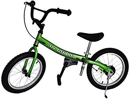 Go Glider Kids Balance Bike Lightweight Alloy with Patented Slow Speed Geometry (35 Inch Max Handlebar Height)