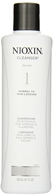 Nioxin Cleanser, System 1 (Fine/Untreated/Normal to Thin-Looking), 10.1 Ounce