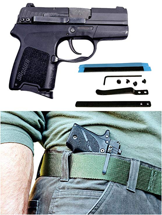 ClipDraw Gun Clip, Low Profile Slim Concealed Carry American Made