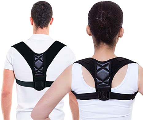 Chenkaiyang Back Posture Corrector for Women and Men Clavicle Support Brace Adjustable Upper Posture Brace Correction Providing Pain Relief from Neck Shoulder