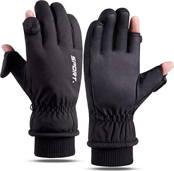 weiatas Winter Warm Gloves for Men Women Touchscreen Waterproof Thermal Snow Gloves for Cycling Hiking Running Skiing Fishing Outdoor Working