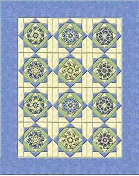 Twinkling Stars Double Size Quilt Top Kit