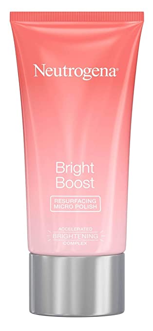 Neutrogena Bright Boost Face Micro Polish 2.6 Ounce (75ml) (Pack of 2)