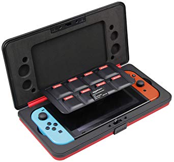 AmazonBasics Vault Case for Nintendo Switch, Red